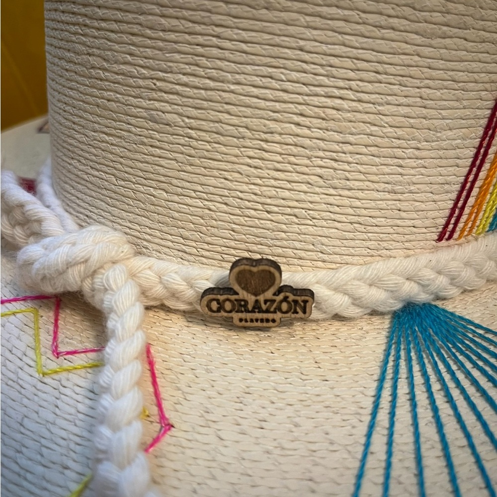 NEW as seen at Free People Corazon straw hat - Picture 4 of 5